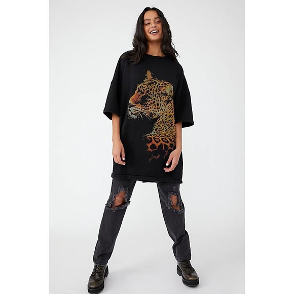 Oversized Tunic Sweatshirt Jaguar 